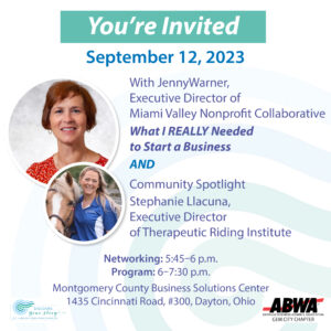 ABWA Gem City September 2023 Meeting